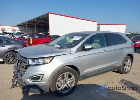 2017 Ford Edge Titanium из США, поврежденный, VIN 2FMPK3K97HBB29414